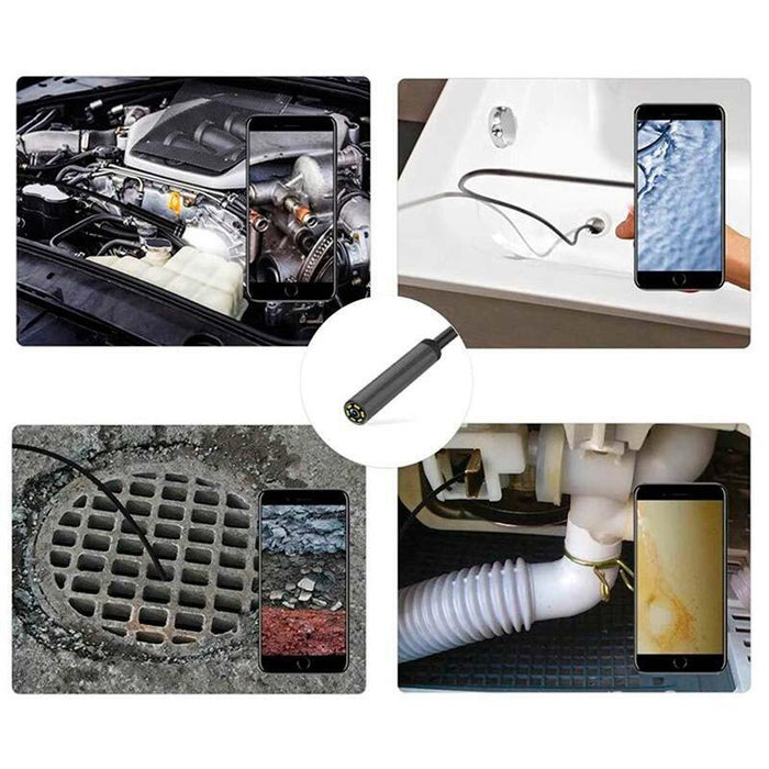 Endoscopio Digital Para Smartphone 2 En 1 - 5.5mm/1 Metro