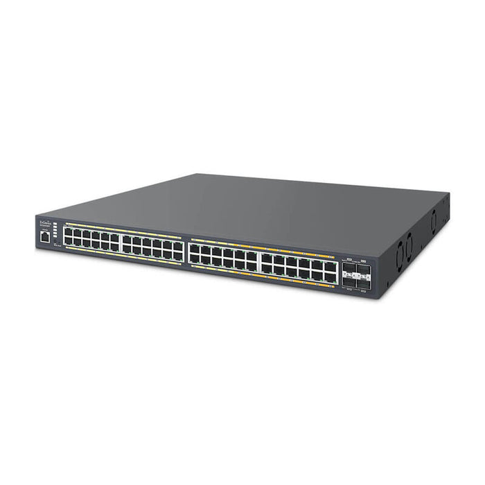 Engenius Cloud Managed Switch 32-Port Gbe 16-Port Multi-Gbe Poe 740w, 4x Sfp, L2, Ecs2552fp