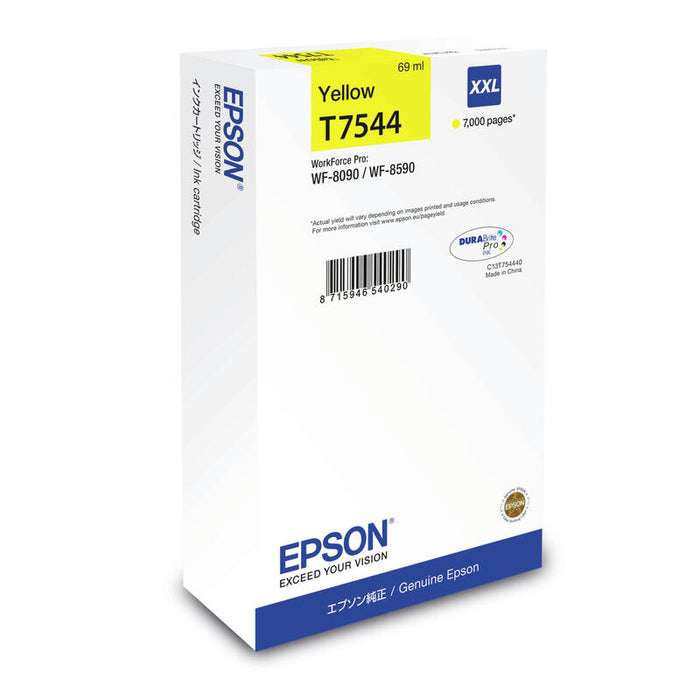Epson Cartucho Amarillo Xxl 7000p Wf-8x90 T7544