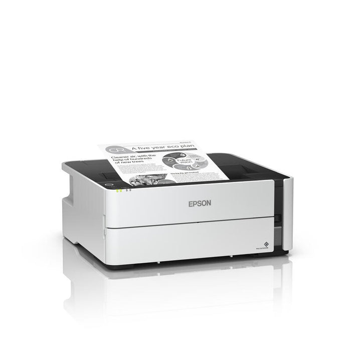 Epson Ecotank Et-M1180impresoramonocromoa Dos Caraschorro De Tintaa4/Legal1.200 X 2.400 Ppphasta 39 Ppmcapacidad: 250 Hojasusb 2.0, Lan, Wi-Fi