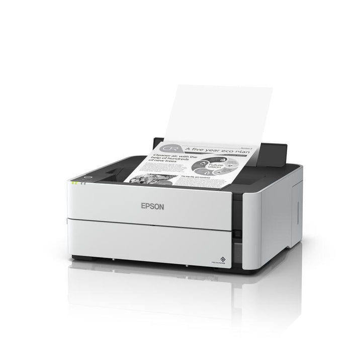 Epson Ecotank Et-M1180impresoramonocromoa Dos Caraschorro De Tintaa4/Legal1.200 X 2.400 Ppphasta 39 Ppmcapacidad: 250 Hojasusb 2.0, Lan, Wi-Fi