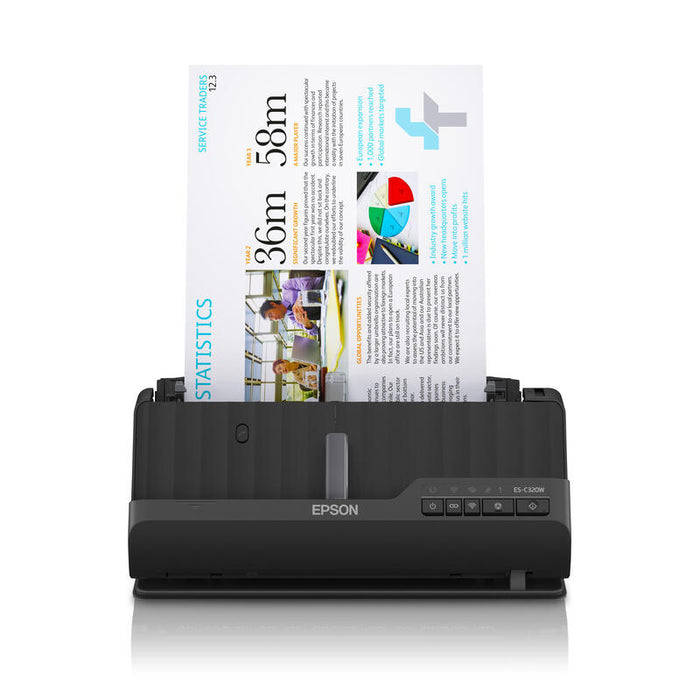 Epson Es-C320w Escáner De Alimentación En Hoja A Dos Caras A4/Legal 600 Ppp X 600 Ppp
