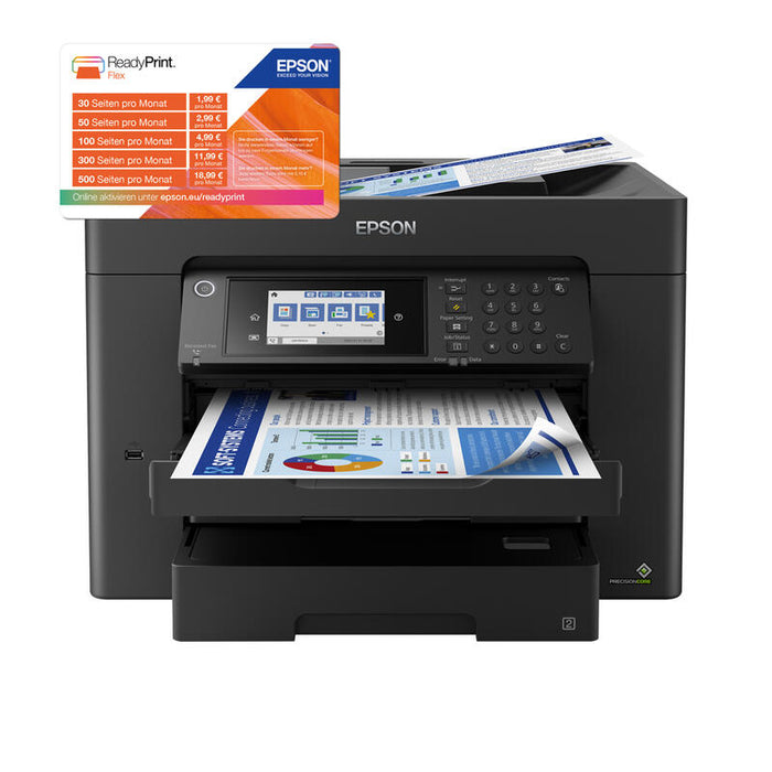 Epson Multifunción A3+ Workforce Wf-7840dtwf (4 En 1)