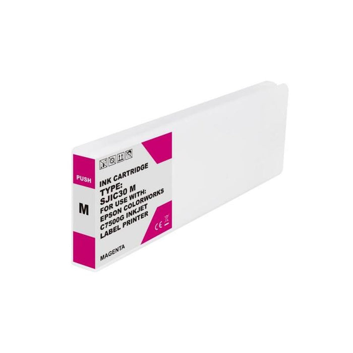 Epson Sjic30p Magenta Tinta Pigmentada Generico - Reemplaza C33s020641/Sjic30p(M)