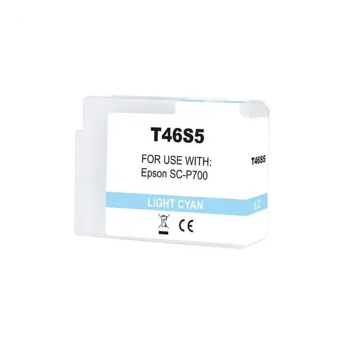 Epson T46s5 Cyan Light Tinta Generica - Reemplaza C13t46s500