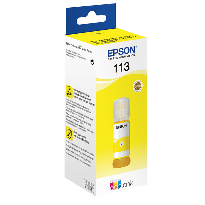 Epson Tinta Ecotank 113 Series Amarillo