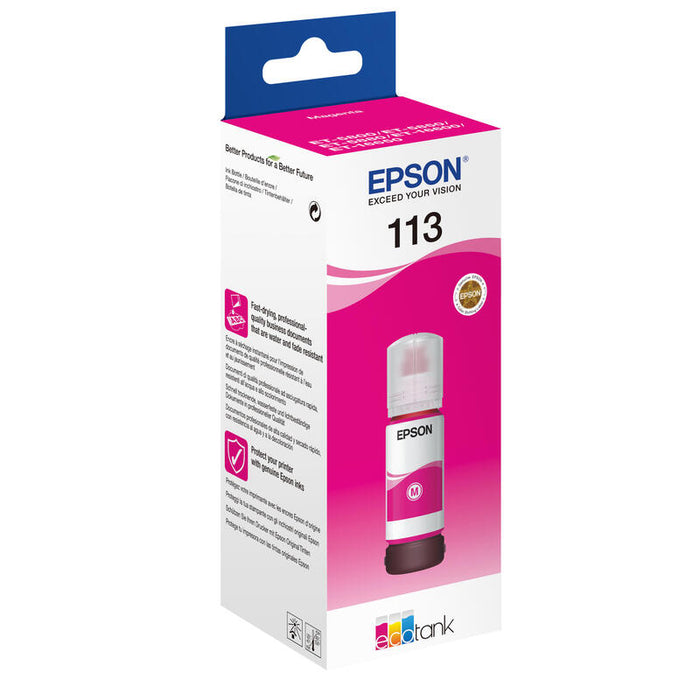 Epson Tinta Ecotank 113 Series Magenta