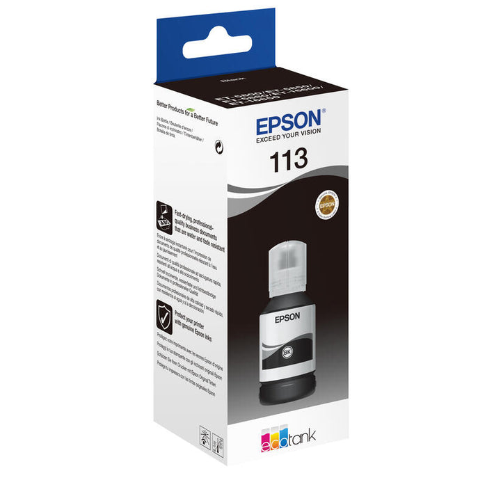 Epson Tinta Ecotank 113 Series Negro