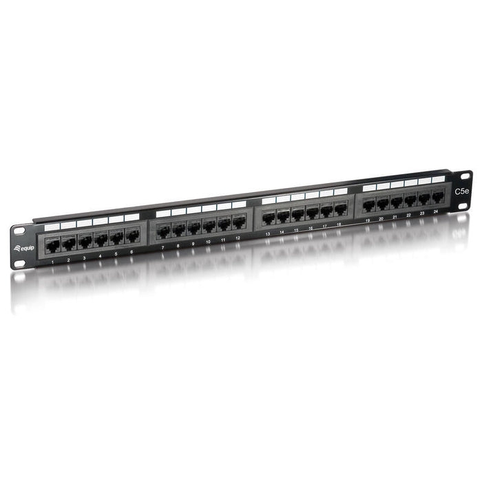 Equip Patch Panel 24 Puertos Categoria 5e