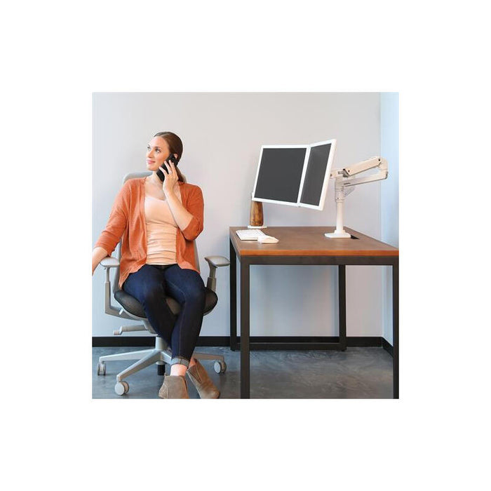 Ergotron Lx Series 45-492-216 Soporte De Mesa Para Pantalla Plana 61 Cm (24") Blanco