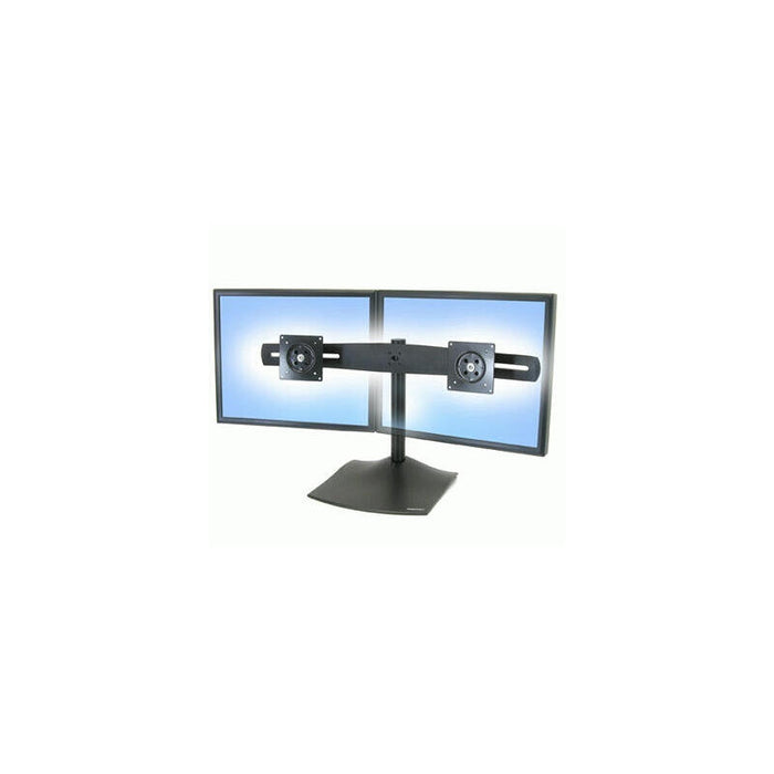 Ergotron Soporte De Escritorio Para Dos Monitores Ds100, Base 33-322-200