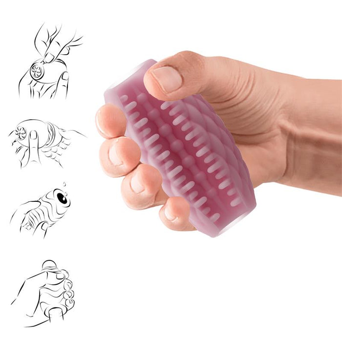 Pretty Love - Athena Eros Masturbador Masculino Silicona Rosa