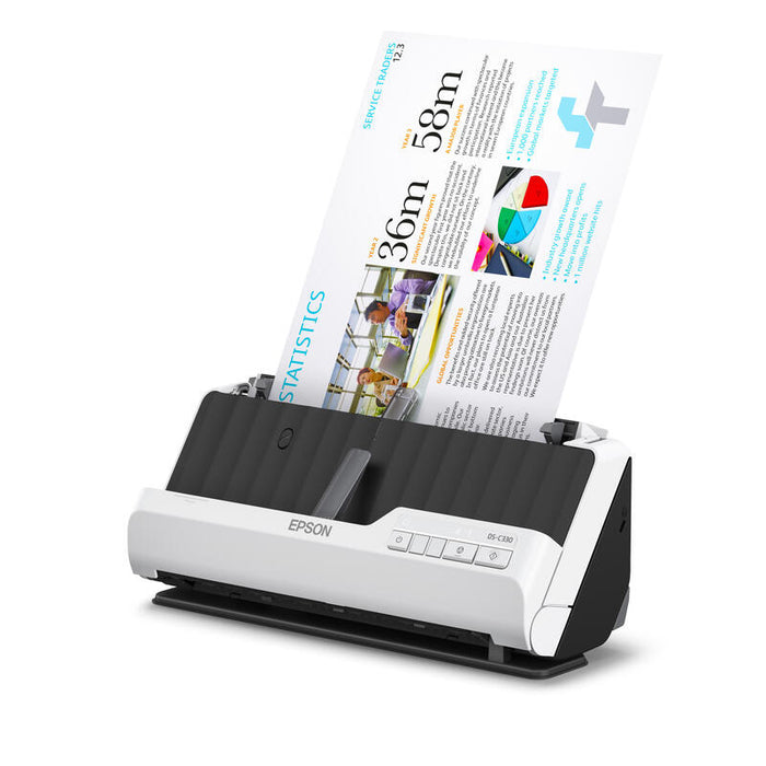 Escaner Sobremesa Epson Ds C330 A4 30ppm Duplex Compacto Adf 20hojas