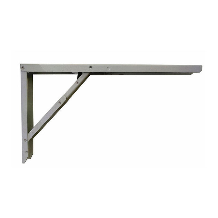 Escuadra De Acero Plegable Abat-Table Plata 30x52cm