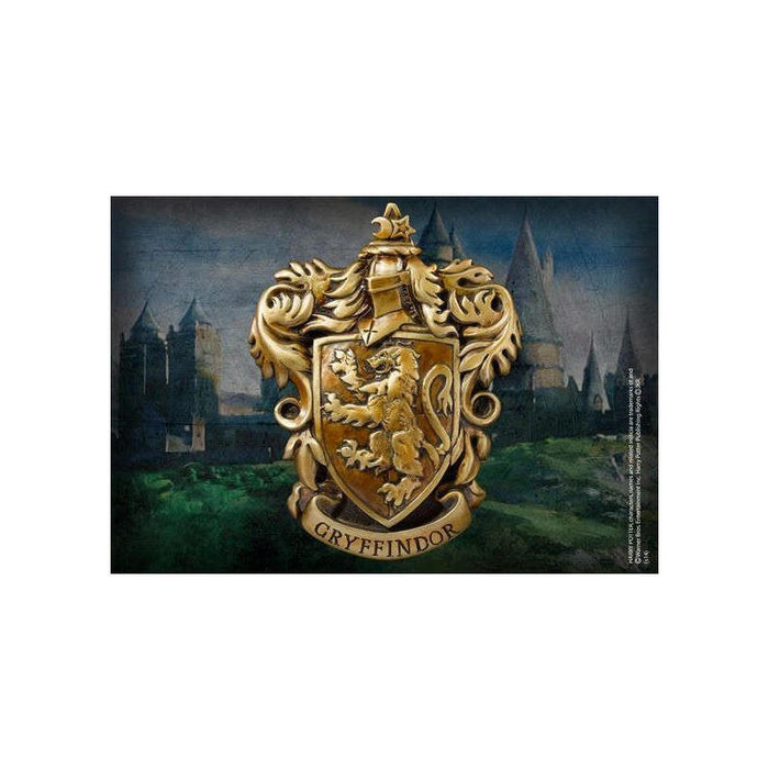 Escudo De Pared The Noble Collection Harry Potter Casa Gryffindor Resina 20 X 28 Cm