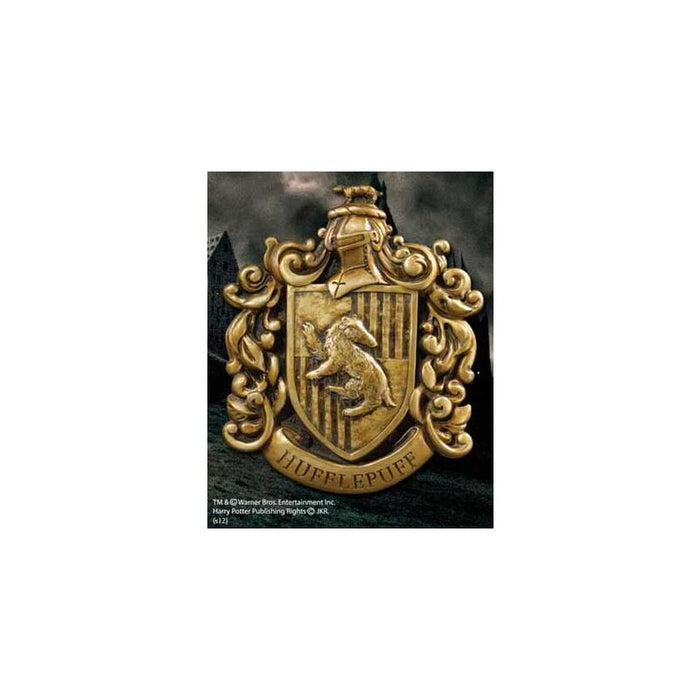 Escudo De Pared The Noble Collection Harry Potter Casa Hufflepuff Resina 20 X 28 Cm
