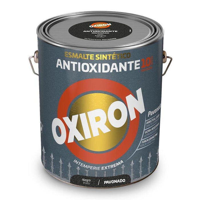 Esmalte Sintético Metálico Antioxidante Oxiron Pavonado Negro 750ml Titan 5809047