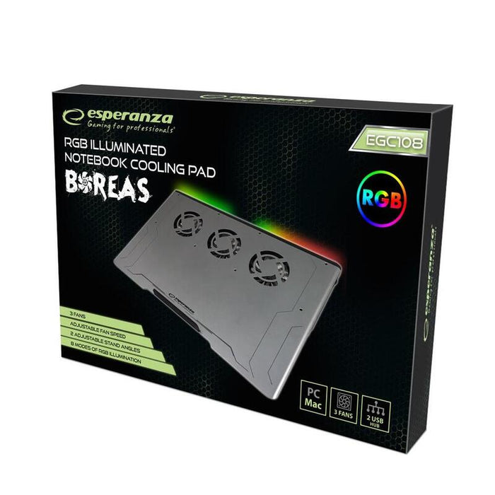 Esperanza Base Refrigeracion Cooling Pad Rgb Boreas
