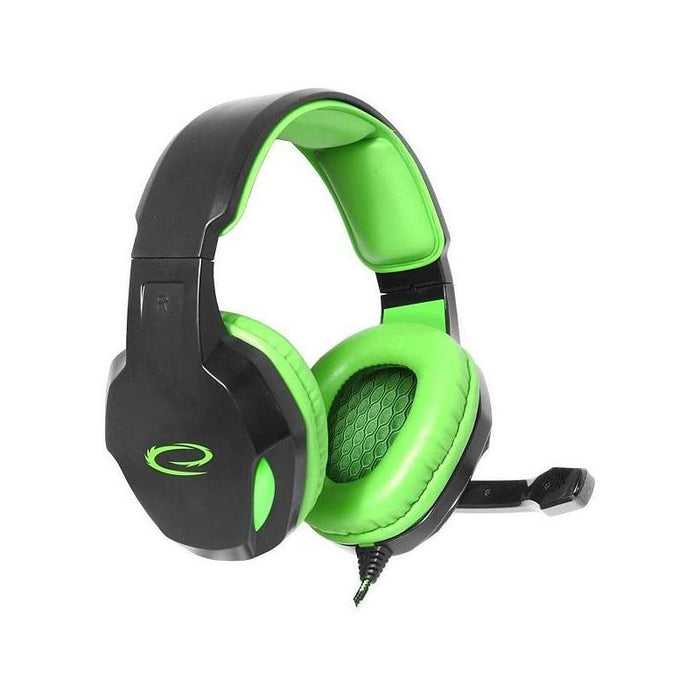 Esperanza Egh350g C0bra - Stereo Headset With Microphone For Games - Green