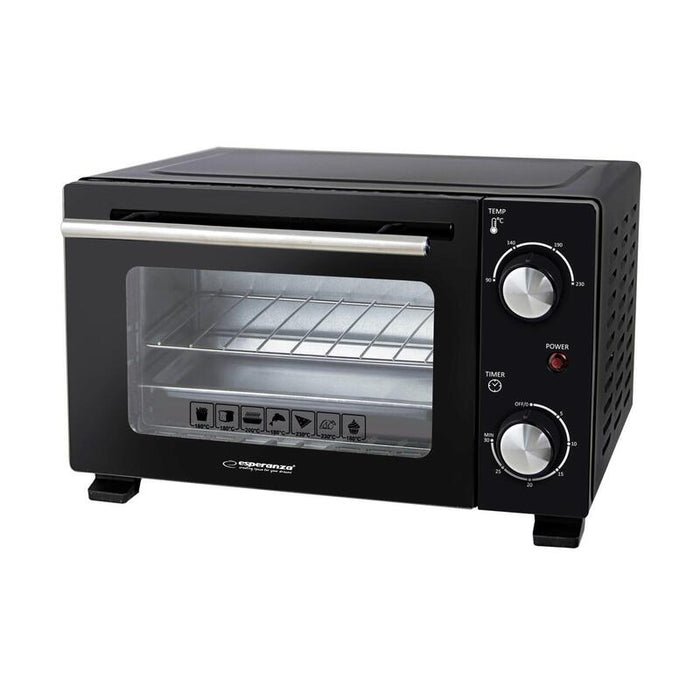 Esperanza Eko007n Mini Horno 10 L 800 W Negro