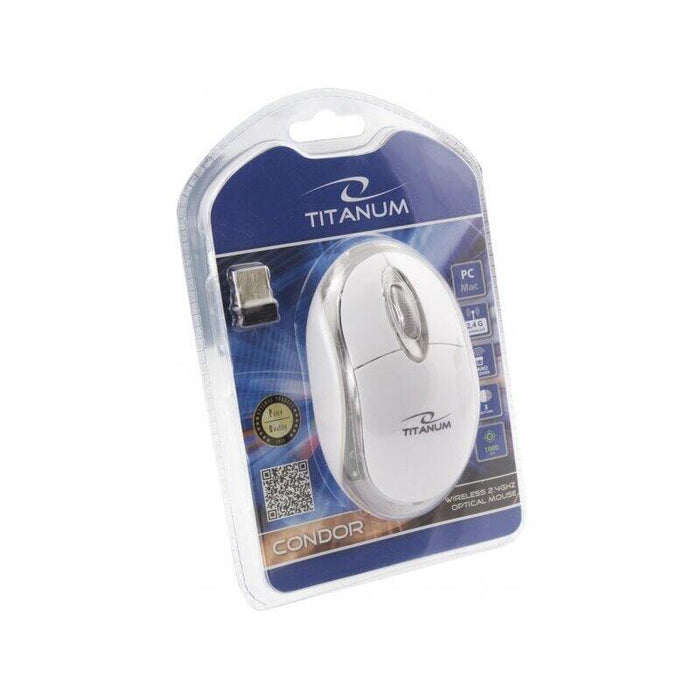 Esperanza Tm120w - Titanum Condor - Raton Óptico Inalámbrico 3d 2.4 Ghz 1000 Dpi 3d