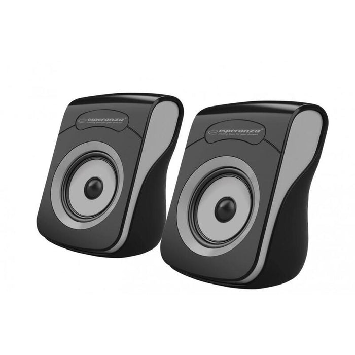 Esperanza Usb Stereo    Speakers 2.0 Negro/Gris