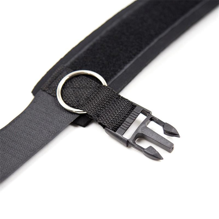 Esposas De Neopreno Con Velcro Negro