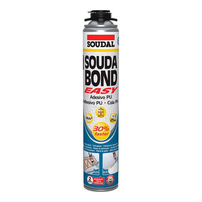 Espuma Adhesiva Soudabond Easy Pistola 750ml Soudal
