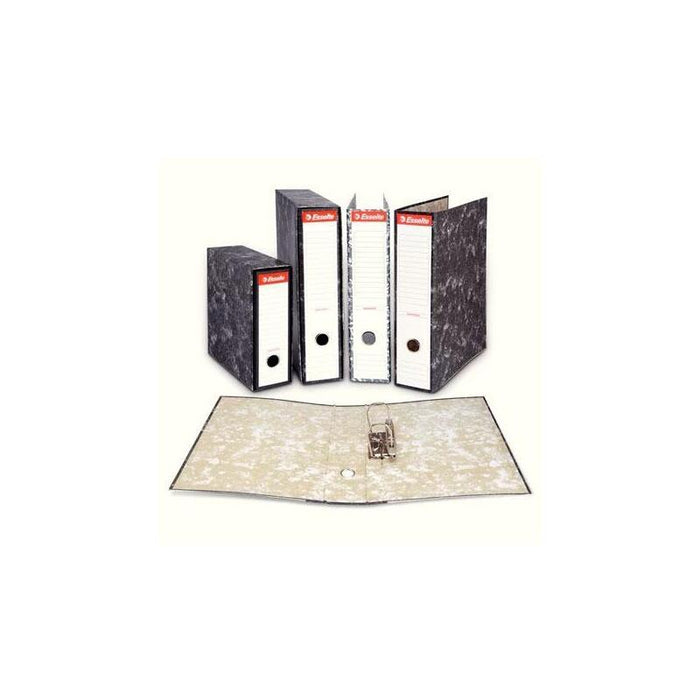 Esselte Archivador Palanca A4 Lomo Ancho Cartón Jaspeado