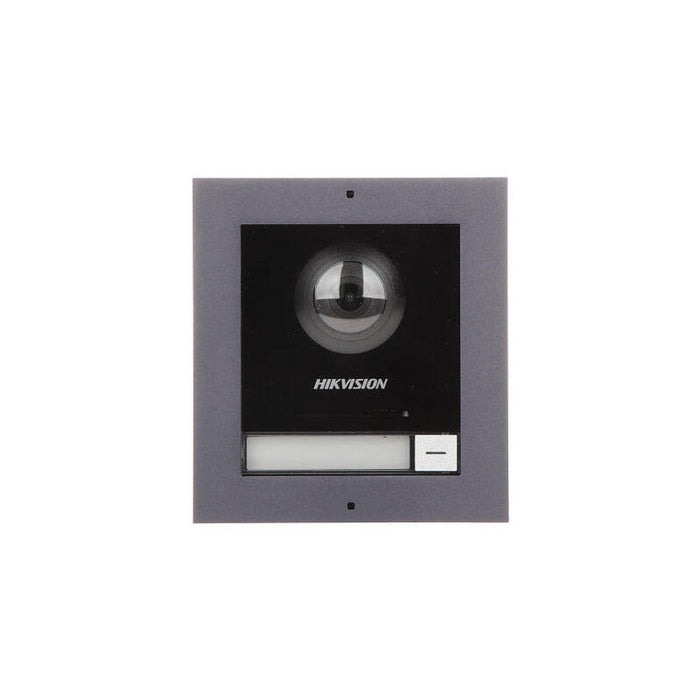 Estación De Puerta Modular Superficie Profesional Videoportero Ip Cámara 2mp Botón Ip65 2 Relés Entrada Alarma 4ch Hikvision