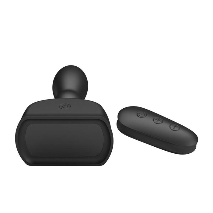 Estimulador Anal Harriet Inflable Usb Silicone Negro