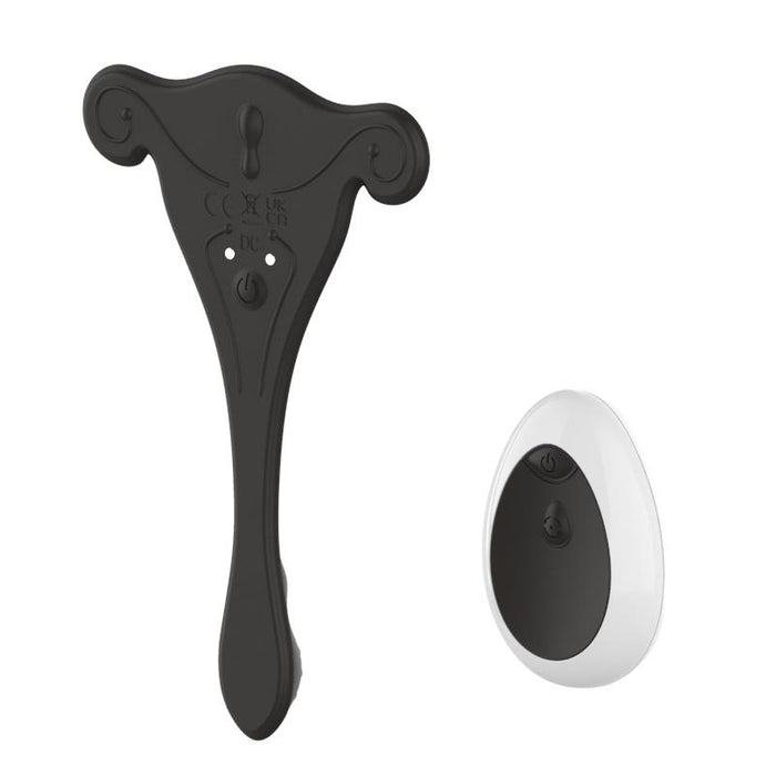 Estimulador De Braguita Con Control Remoto Usb Negro