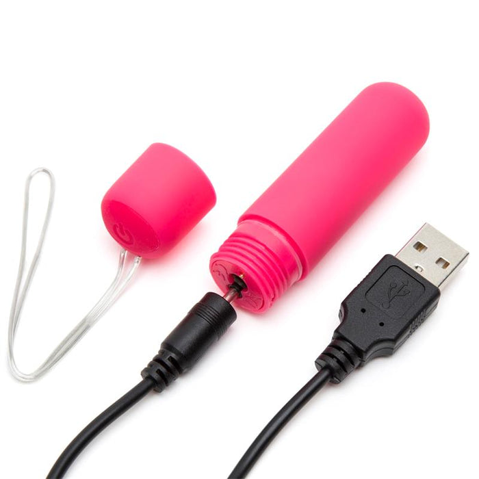 Estimulador De Braguita Control Remoto Usb Rosa
