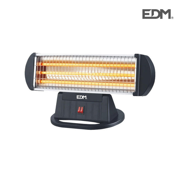 Estufa De Cuarzo - Modelo 3 Barras - Anti-Vuelco - 400-800-1200w Edm