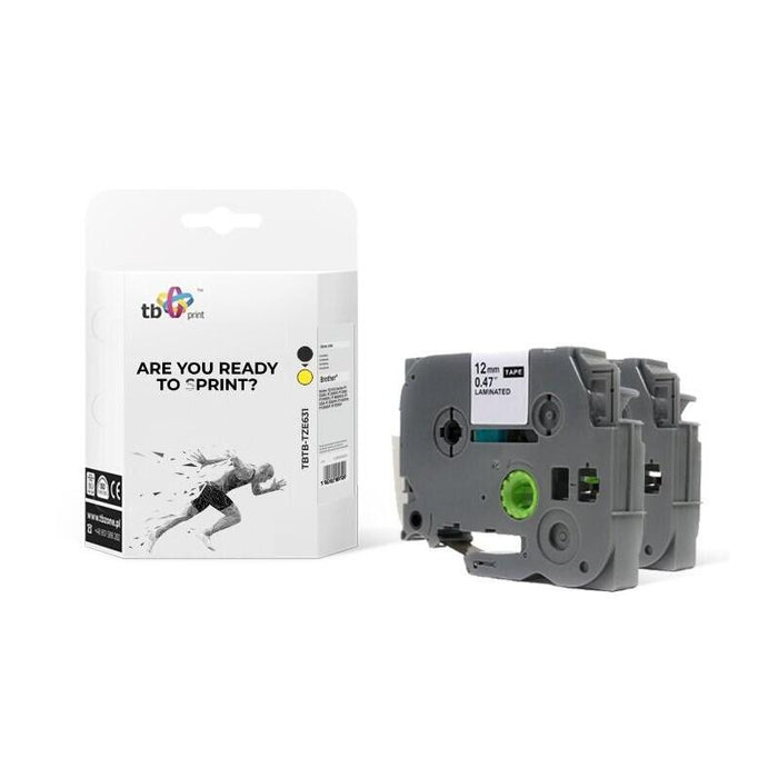 Etiqueta Tbp Tbtb-Tze631   12x8 2pcs.