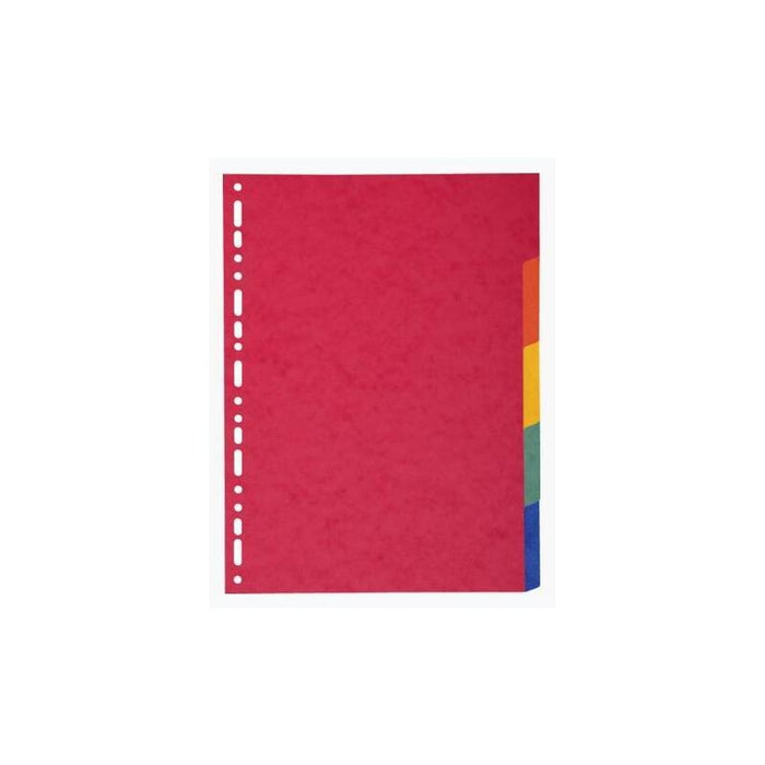 Exacompta Separadores Nature Future Cartulina Lustrada 225gr 5 Posiciones A4 Colores