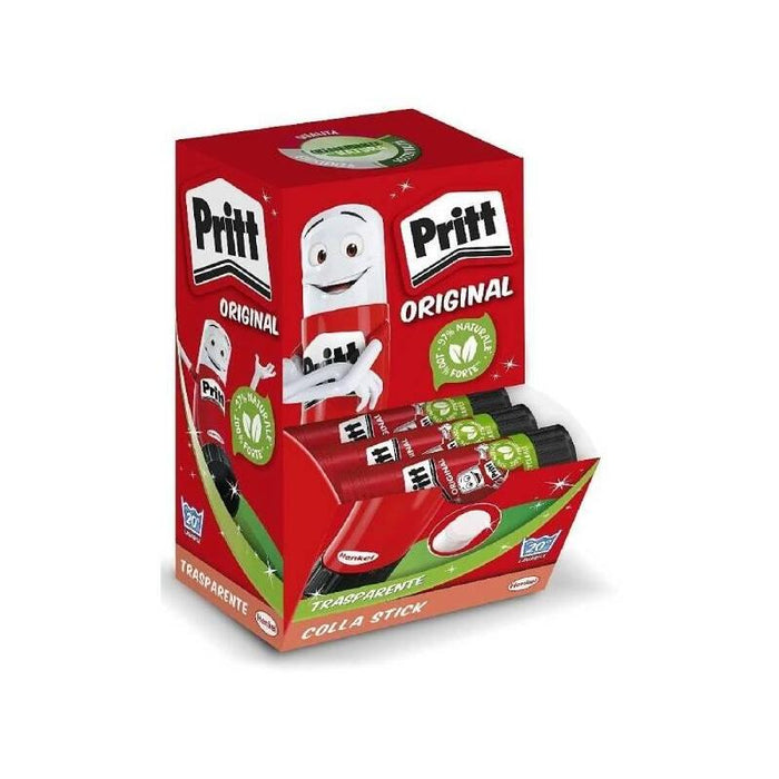 Expositor De Pegamento En Barra Pritt 22g 15 Unidades