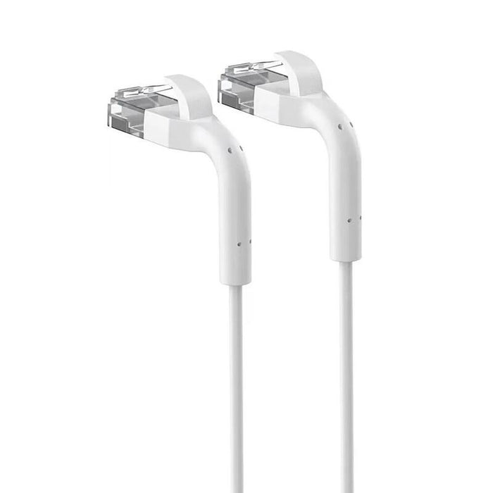 Extralink Lan Patchcord Cat.6a U/Ftp 5m 1gbit Bendable Booted Foiled Twisted Pair Bare Copper White