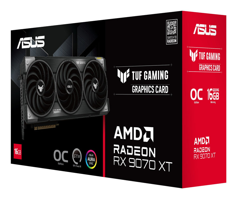 EAN 4711387829578 - ASUS TUF Gaming TUF-RX9070XT-O16G-GAMING AMD Radeon RX 9070 XT 16 GB GDDR6 imagen 11