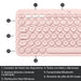 EAN 5099206089068 - Logitech 920-009587 teclado Universal Bluetooth QWERTY Español Rosa imagen 10