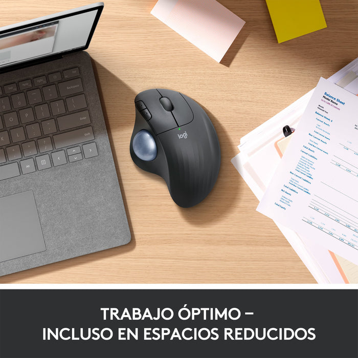 EAN 5099206092280 - Logitech 910-005870 ratón Oficina mano derecha RF Wireless + Bluetooth Trackball 2000 DPI imagen 11
