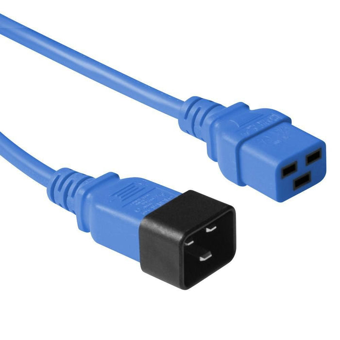 EAN 5715063079782 - Microconnect PE2019B18 cable de transmisión Azul 1,8 m C20 acoplador C19 acoplador imagen 1