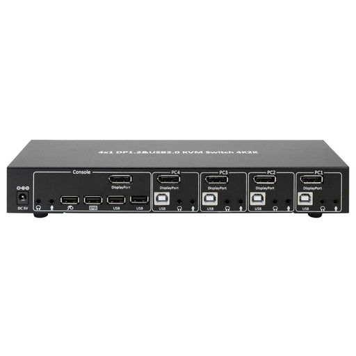 EAN 8051128101935 - Techly IDATA DP-KVM4 interruptor KVM Montaje en rack Negro imagen 2