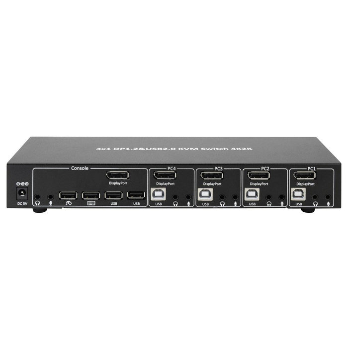 EAN 8051128101935 - Techly IDATA DP-KVM4 interruptor KVM Montaje en rack Negro imagen 2
