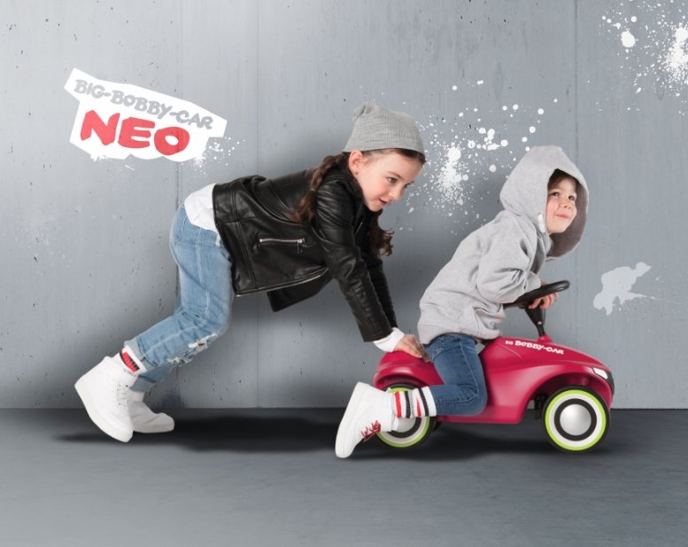 EAN 4004943562423 - BIG Bobby car Correpasillos con forma de coche imagen 5