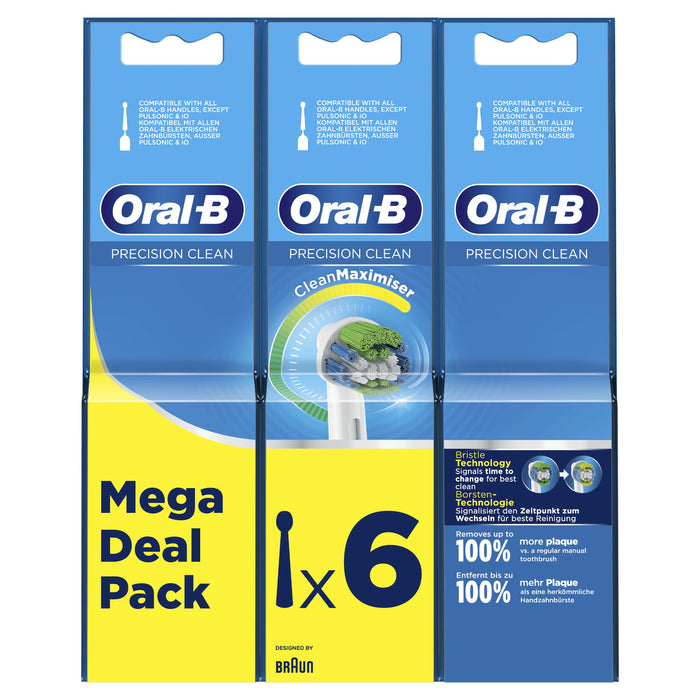 EAN 4210201325253 - Oral-B Precision Clean 80339528 cepillo de cabello 6 pieza(s) Blanco imagen 2