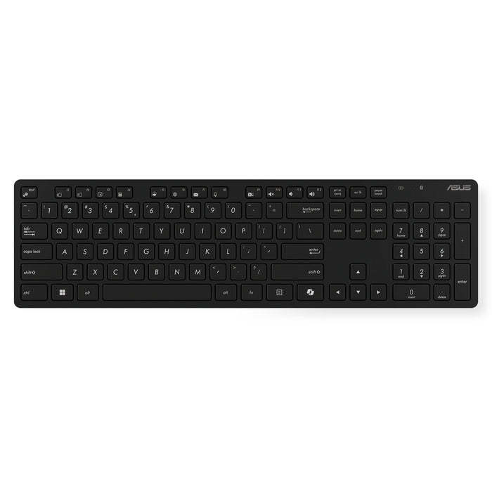 EAN 0197105538627 - ASUS W5000 Wireless Keyboard and Mouse Set teclado Ratón incluido Universal RF inalámbrico Negro imagen 3