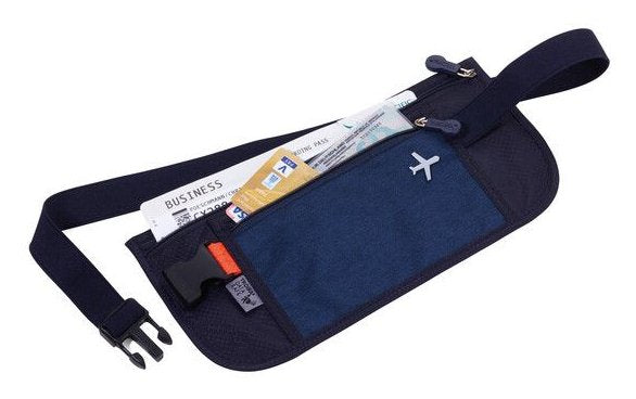 EAN 4024023021756 - TROIKA SICHERHEITSGURT riñonera Poliéster Azul imagen 2