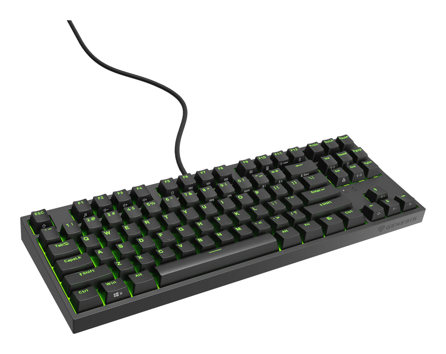 EAN 5901969443219 - GENESIS Thor 404 TKL teclado Juego USB QWERTY Inglés de EE. UU. Negro imagen 1