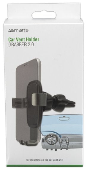 EAN 4250774986406 - 4smarts Grabber 2.0 Soporte activo para teléfono móvil Teléfono móvil/smartphone Negro, Gris imagen 2